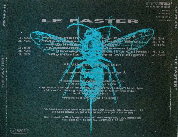 Le Faster : Le Faster (CD, Album)