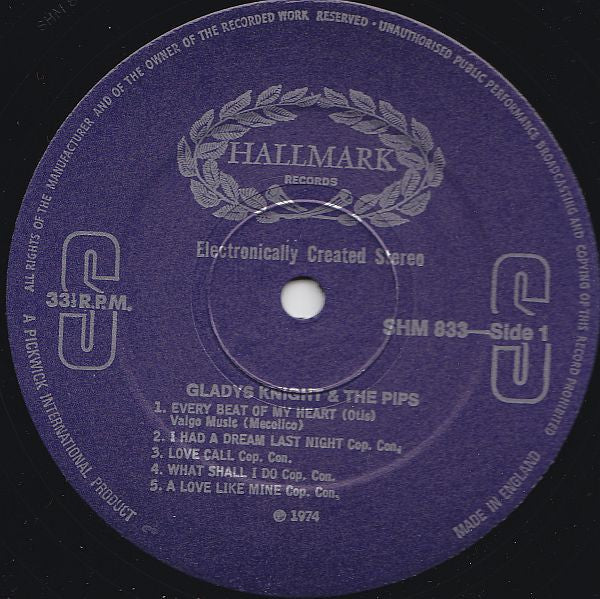 Gladys Knight And The Pips : Gladys Knight & The Pips (LP, Comp)