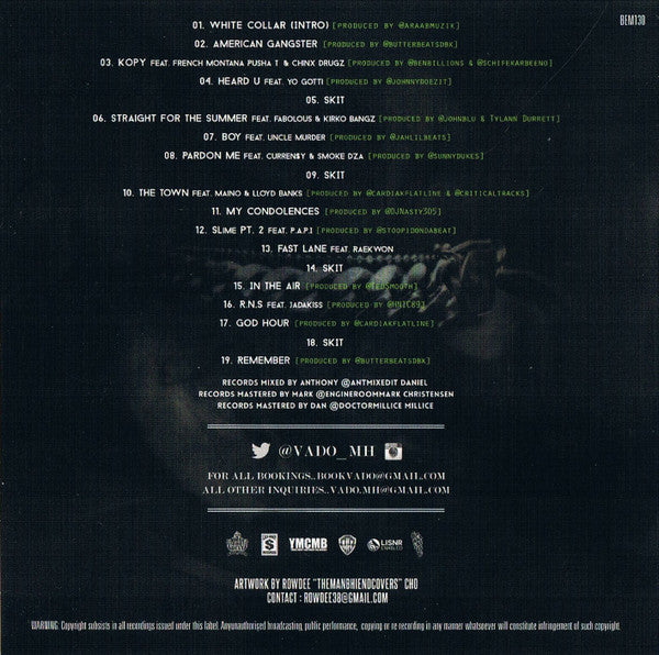 Vado : Slime Flu 4 (CD, Mixtape)