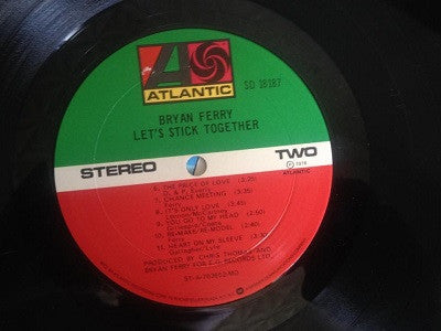 Bryan Ferry : Let's Stick Together (LP, Album, Mon)