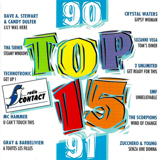 Various : Radio Contact Top 15 (90-91) (2xCD, Comp)
