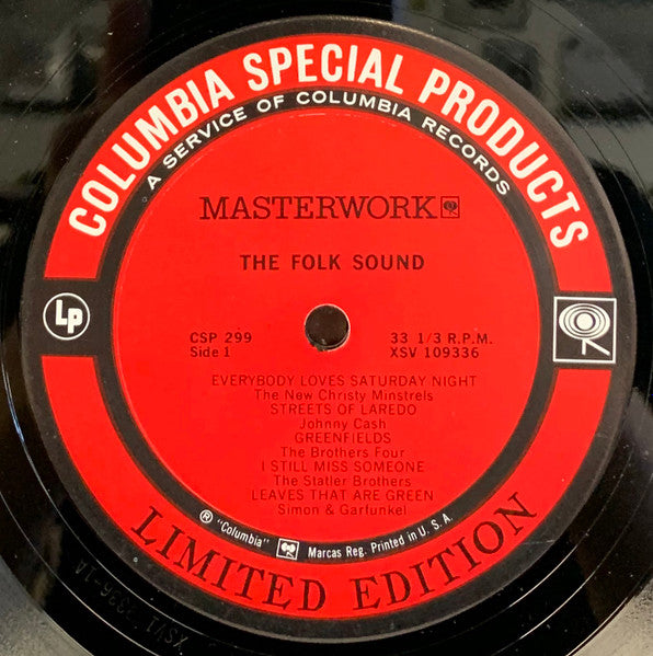 Various : The Folk Sound (LP, Comp, Ltd)