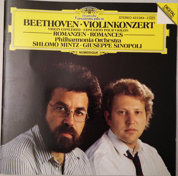 Ludwig van Beethoven - Shlomo Mintz, Giuseppe Sinopoli, Philharmonia Orchestra : Violinkonzert Romanzen (CD)