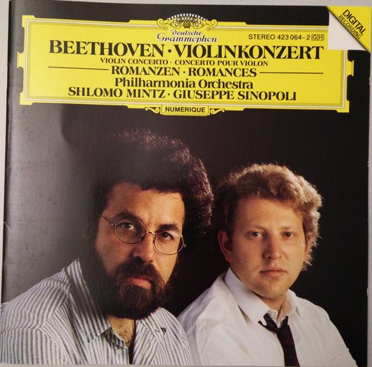 Ludwig van Beethoven - Shlomo Mintz, Giuseppe Sinopoli, Philharmonia Orchestra : Violinkonzert Romanzen (CD)