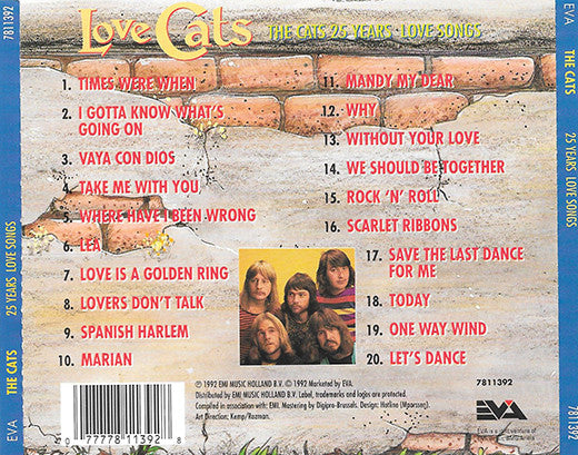 The Cats : Love Cats (25 Years Love Songs) (CD, Comp)