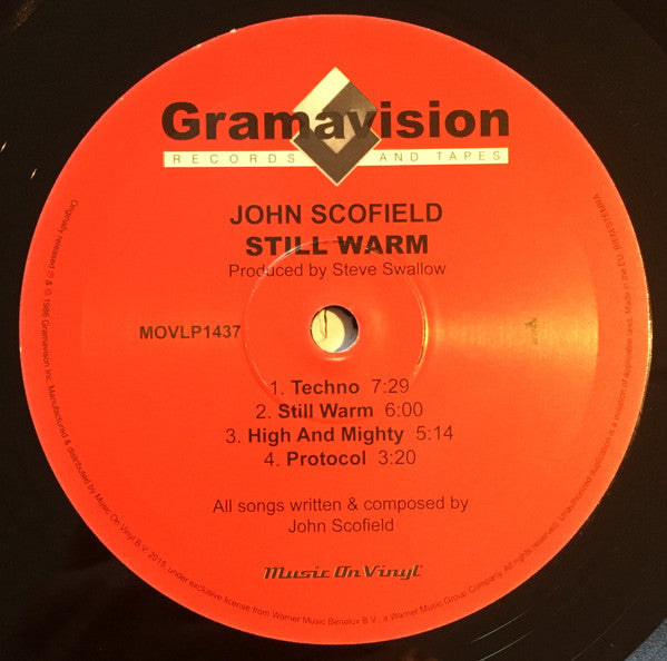 John Scofield : Still Warm (LP, Album, RE, 180)