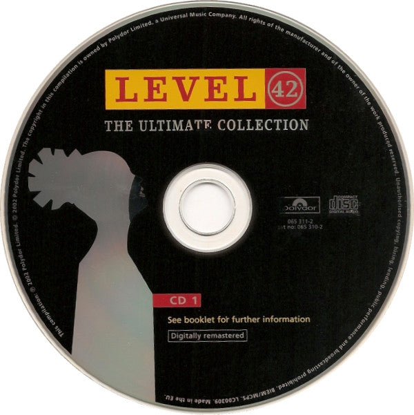 Level 42 : The Ultimate Collection (2xCD, Comp, RM)