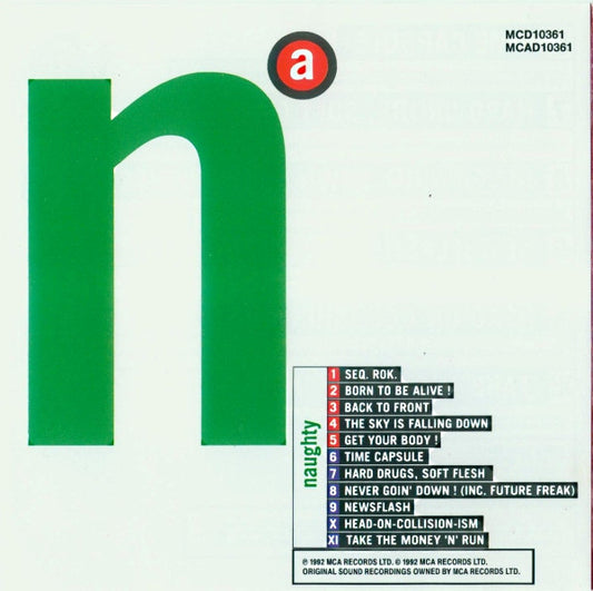 Adamski : Naughty (CD, Album)