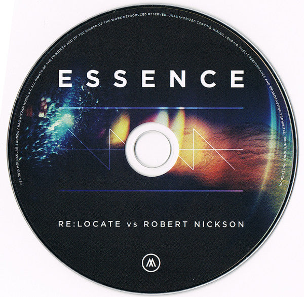 Re:Locate Vs. Robert Nickson : Essence (CD, Album)