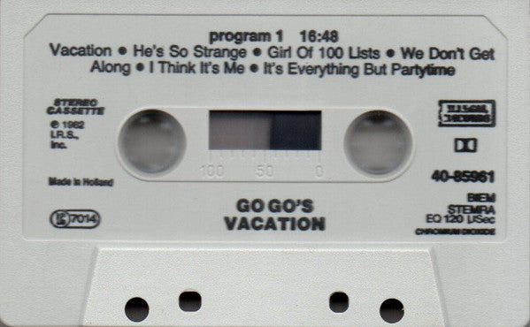 Go-Go's : Vacation (Cass, Album)