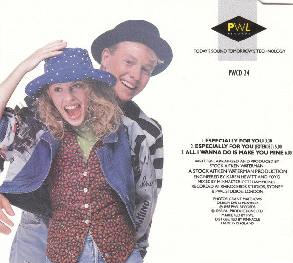 Kylie Minogue And Jason Donovan : Especially For You (CD, Single)