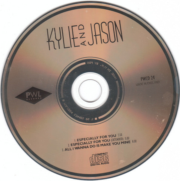 Kylie Minogue And Jason Donovan : Especially For You (CD, Single)