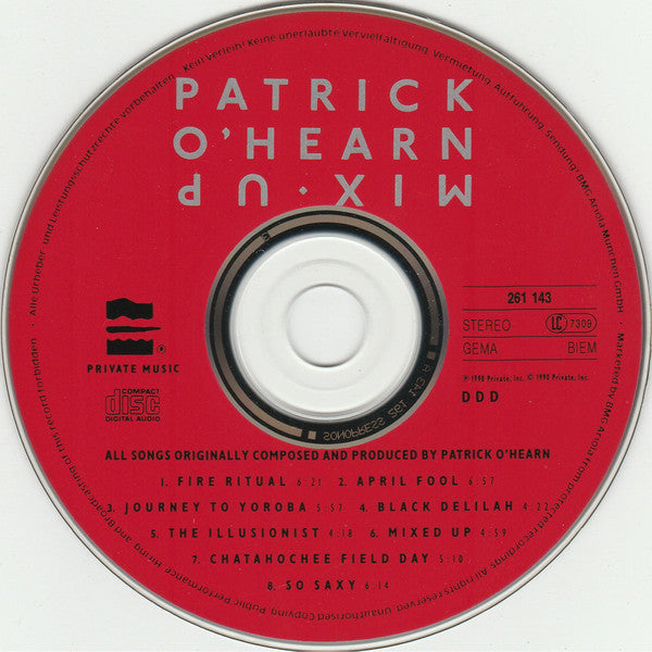 Patrick O'Hearn : Mix-Up (CD, Album)