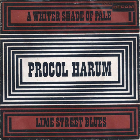 Procol Harum : A Whiter Shade Of Pale (7", Single, Bro)