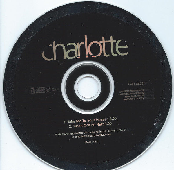 Charlotte Nilsson : Take Me To Your Heaven (CD, Single)