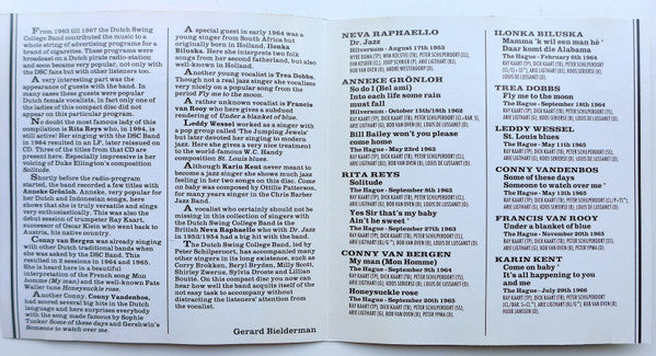 The Dutch Swing College Band : Boys Meet Girls (CD, Album)