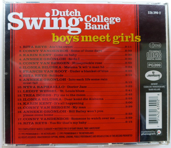 The Dutch Swing College Band : Boys Meet Girls (CD, Album)