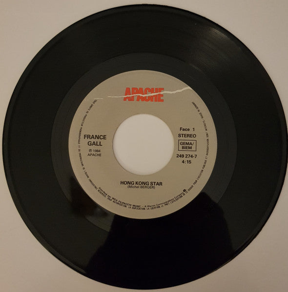 France Gall : Hong-Kong Star (7", Single)