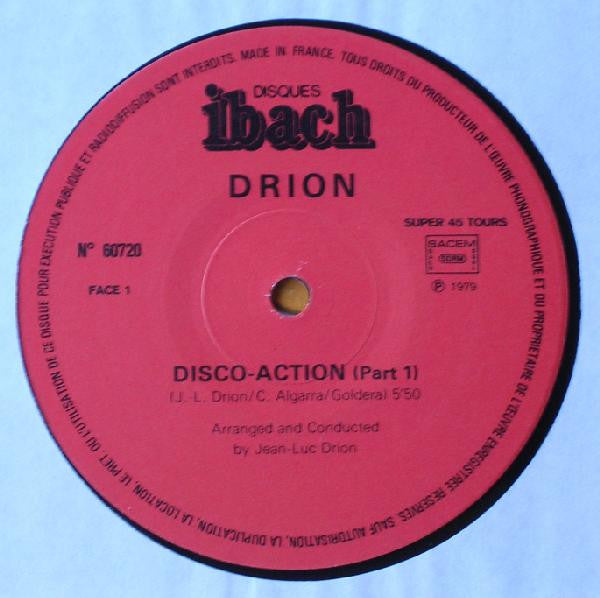 Jean-Luc Drion : Disco-Action (12")