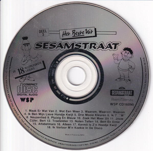 Sesamstraat : Het Beste Uit Sesamstraat Deel 3 (CD, Comp)