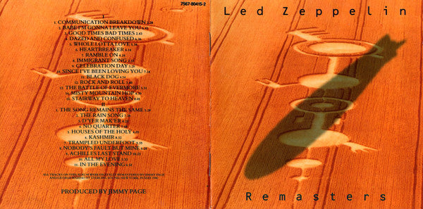 Led Zeppelin : Remasters (2xCD, Comp, RM)