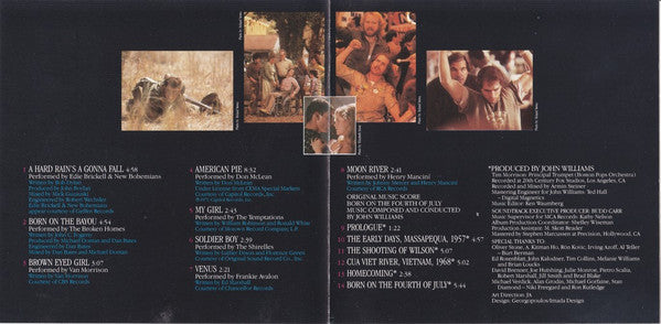 John Williams (4), Various : Born On The Fourth Of July - Motion Picture Soundtrack Album (CD, Album)