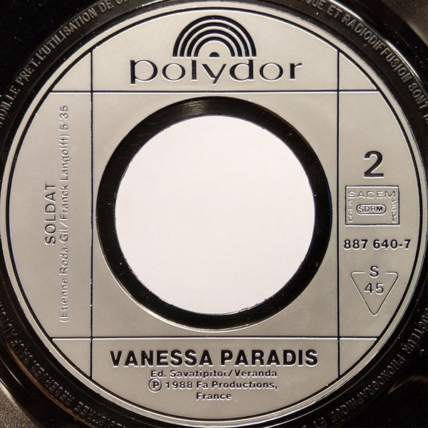 Vanessa Paradis : Marilyn & John (7", Single)
