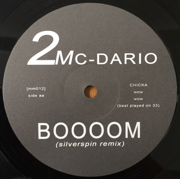 MC-Dario : Boooom (12")