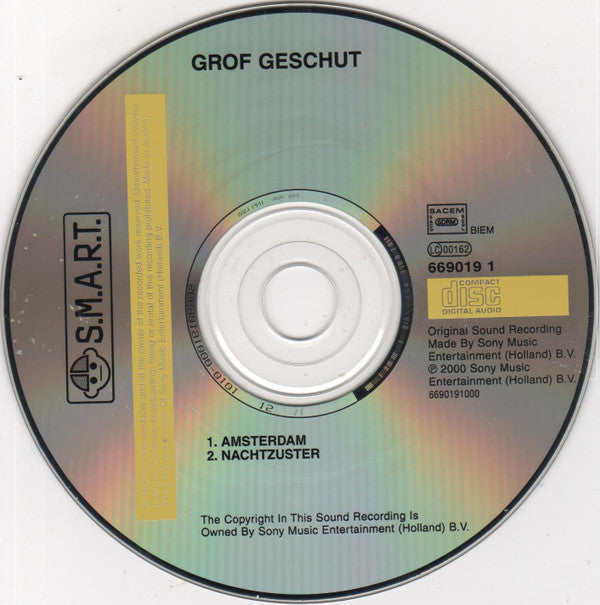 Grof Geschut : Amsterdam (CD, Single)