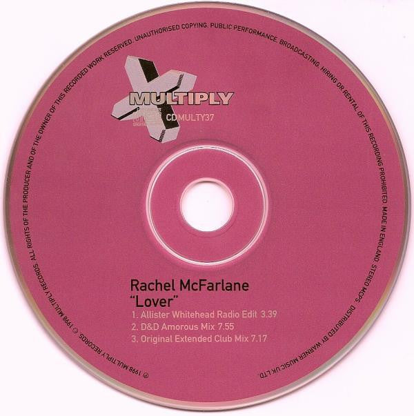Rachel McFarlane : Lover (CD, Single)