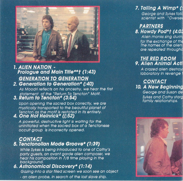Steve Dorff, Larry Herbstritt, David Kurtz : Alien Nation (Music From The Original Television Scores) (CD, Album)