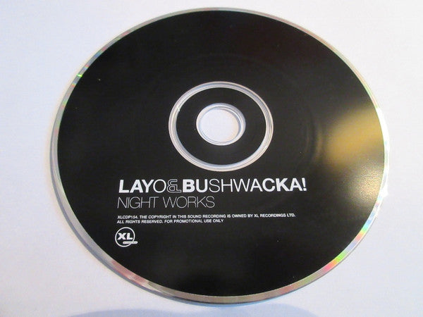 Layo & Bushwacka! : Night Works (CD, Album, Promo)