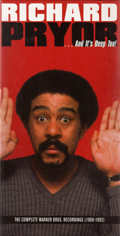 Richard Pryor : ... And It's Deep Too!: The Complete Warner Bros. Recordings (1968-1992) (9xCD, Album, RM + CD, Comp + Box)