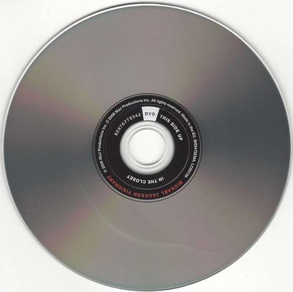 Michael Jackson : In The Closet (Hybrid, DualDisc, Single, Ltd, Num, PAL)
