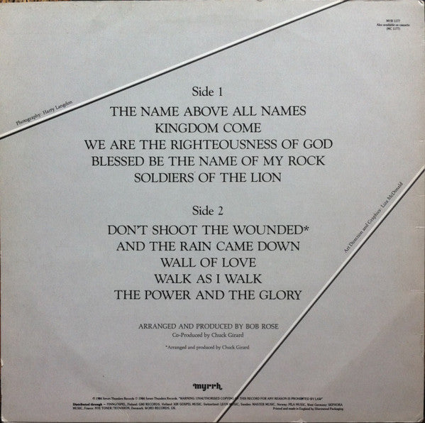 Chuck Girard : The Name Above All Names (LP, Album)