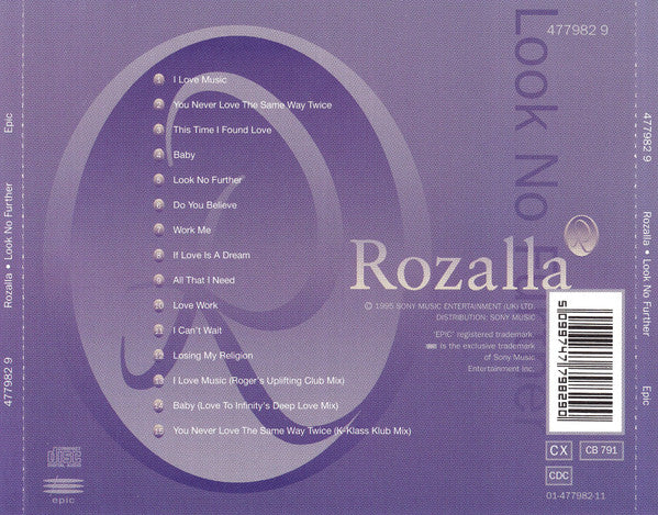 Rozalla : Look No Further (CD, Album)