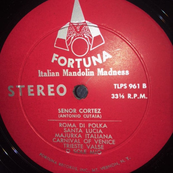 Senor Cortez : Italian Mandolin Madness (LP)