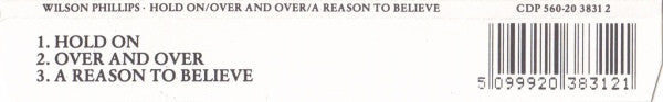 Wilson Phillips : Hold On (CD, Maxi)