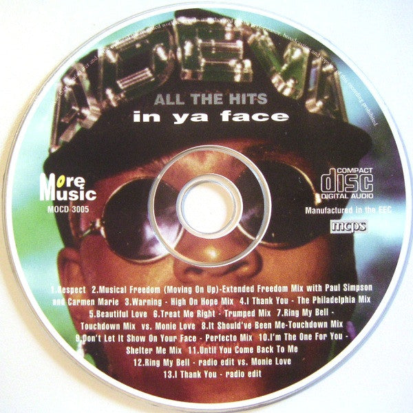 Adeva : All The Hits - In Ya Face (CD, Comp)