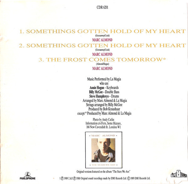 Marc Almond Featuring Special Guest Star Gene Pitney : Something's Gotten Hold Of My Heart (CD, Single)
