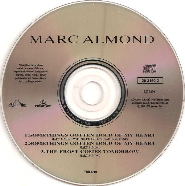 Marc Almond Featuring Special Guest Star Gene Pitney : Something's Gotten Hold Of My Heart (CD, Single)