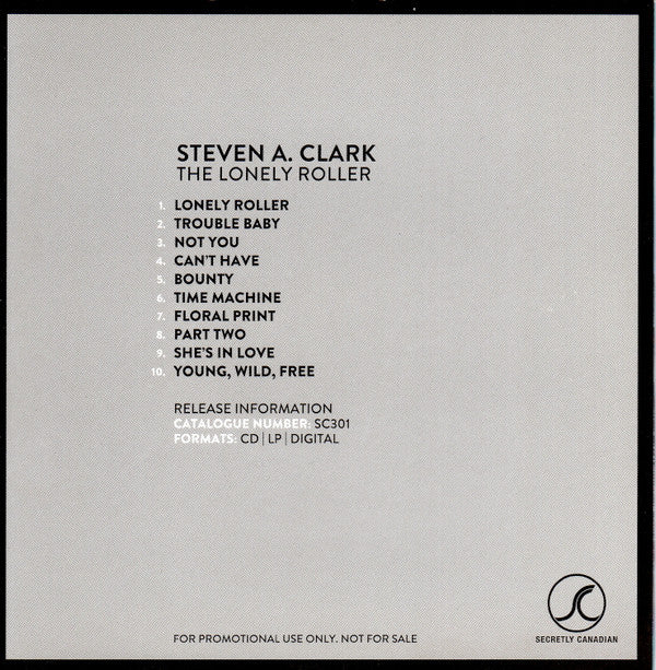 Steven A. Clark : The Lonely Roller (CD, Album, Promo)
