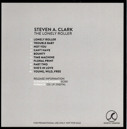 Steven A. Clark : The Lonely Roller (CD, Album, Promo)