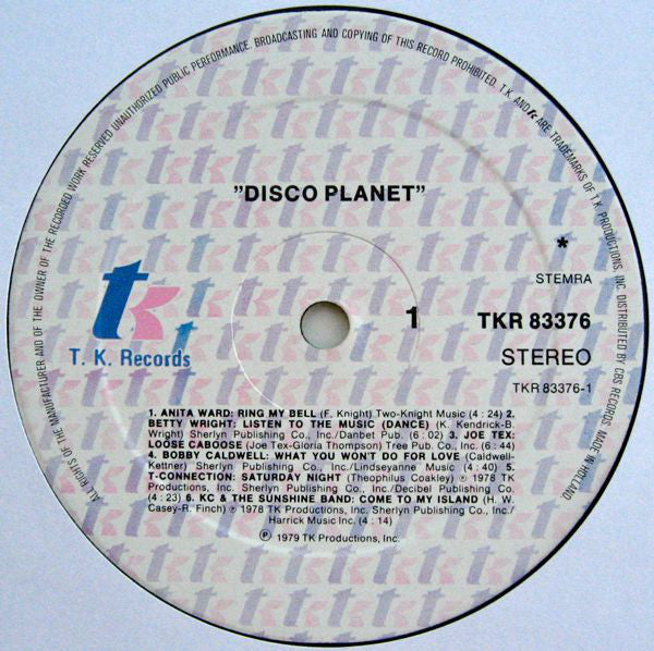 Various : Disco Planet (LP, Comp, Mixed)