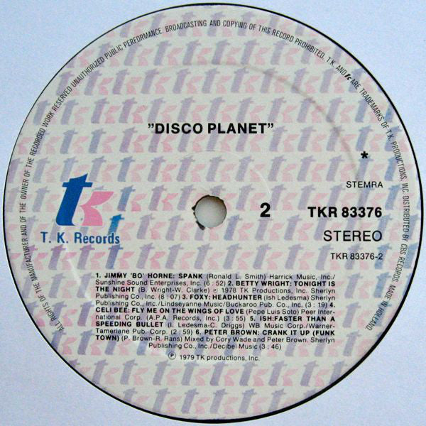 Various : Disco Planet (LP, Comp, Mixed)