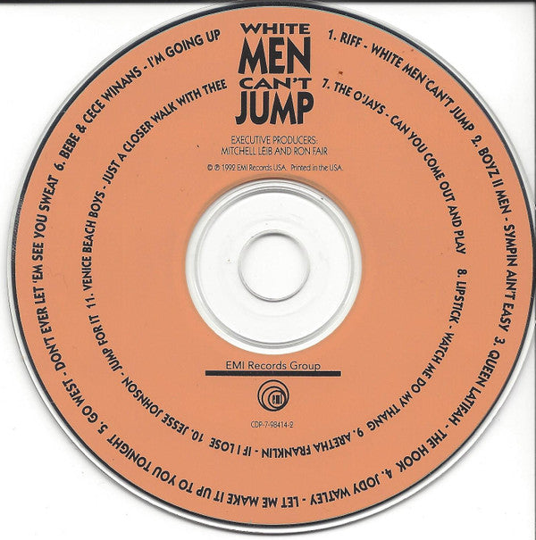 Various : White Men Can't Jump (Original Motion Picture Soundtrack) (CD, Album)