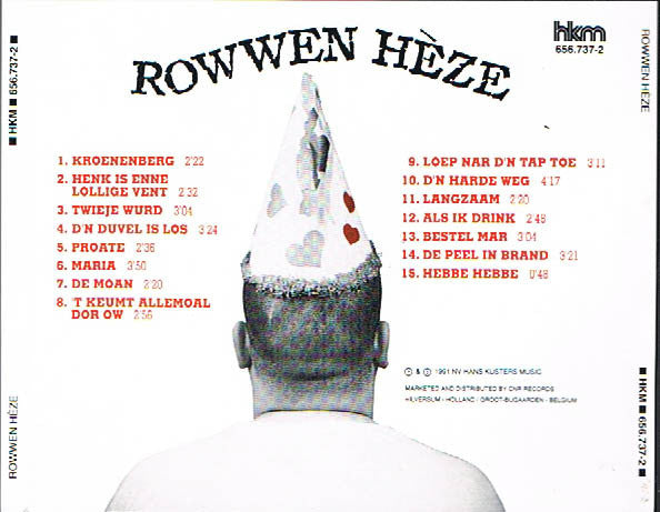 Rowwen Hèze : Boem (CD, Album)