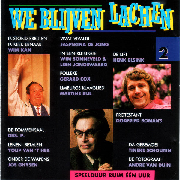 Various : We Blijven Lachen 2 (CD, Comp)