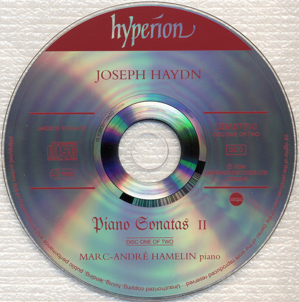Joseph Haydn, Marc-André Hamelin : Piano Sonatas II (2xCD, Album)