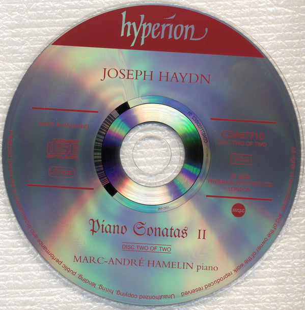 Joseph Haydn, Marc-André Hamelin : Piano Sonatas II (2xCD, Album)